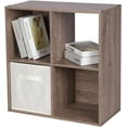 US 4Cube Organizer Storage Bookcase Bookshelf Suit 11 Inch Storage