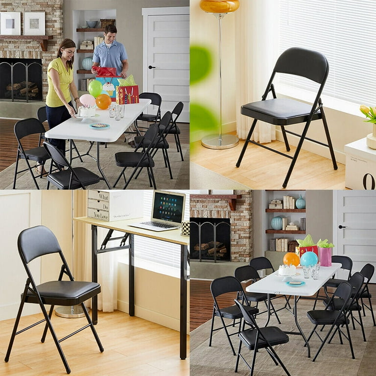 Heavy Duty Walmart Folding Chairs Metal Folding Chairs With High