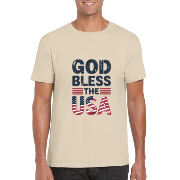 US 4th Of July USA Patriotic Independence Day American T-Shirt, for men & women, up to size 5XL