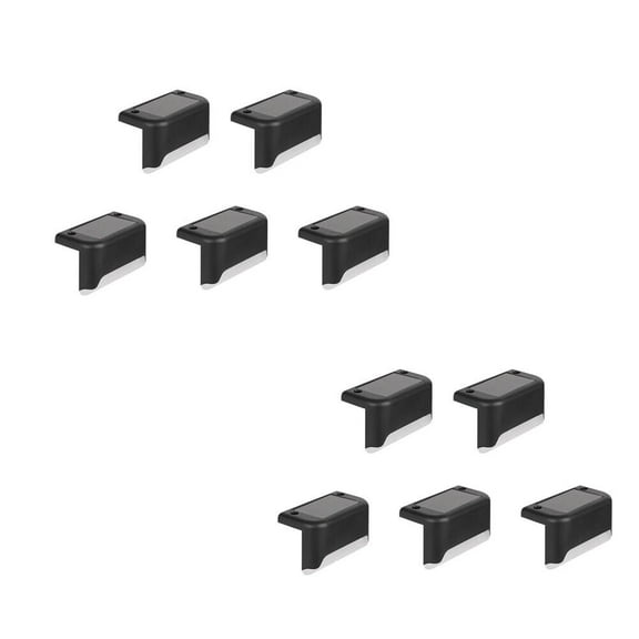 US 5-10 Pack Solar Deck Lights LED Outdoor Waterproof Railing Wall Patio Garden