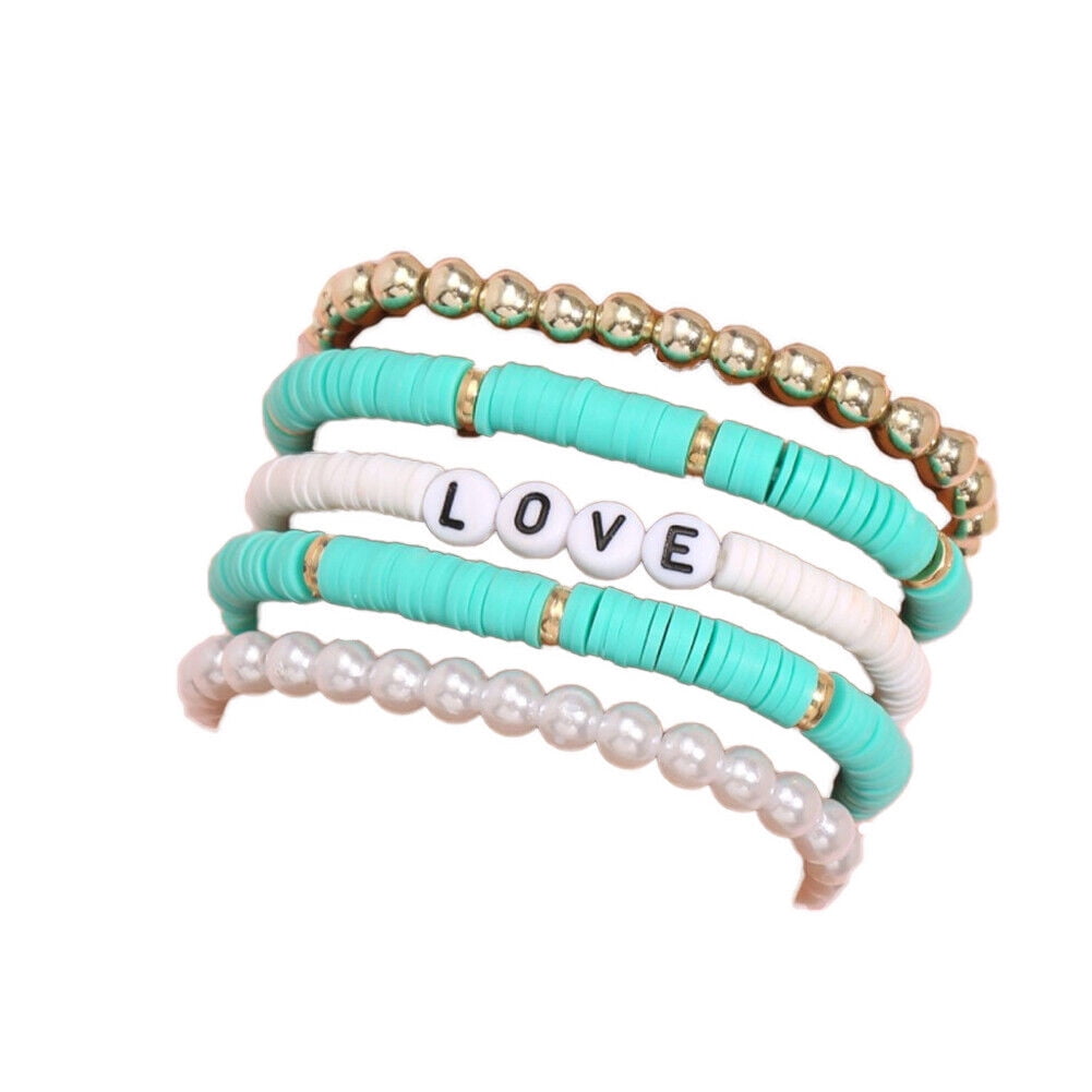 So Sweet multi-coloured clay bead bracelet – design-eye-gallery