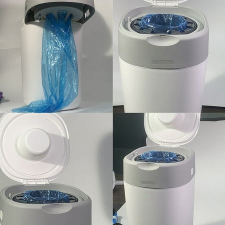 US 5 Pcs Diaper Pail Refill Bags for Playtex Diaper Genie -1400 Count (5-Pack)