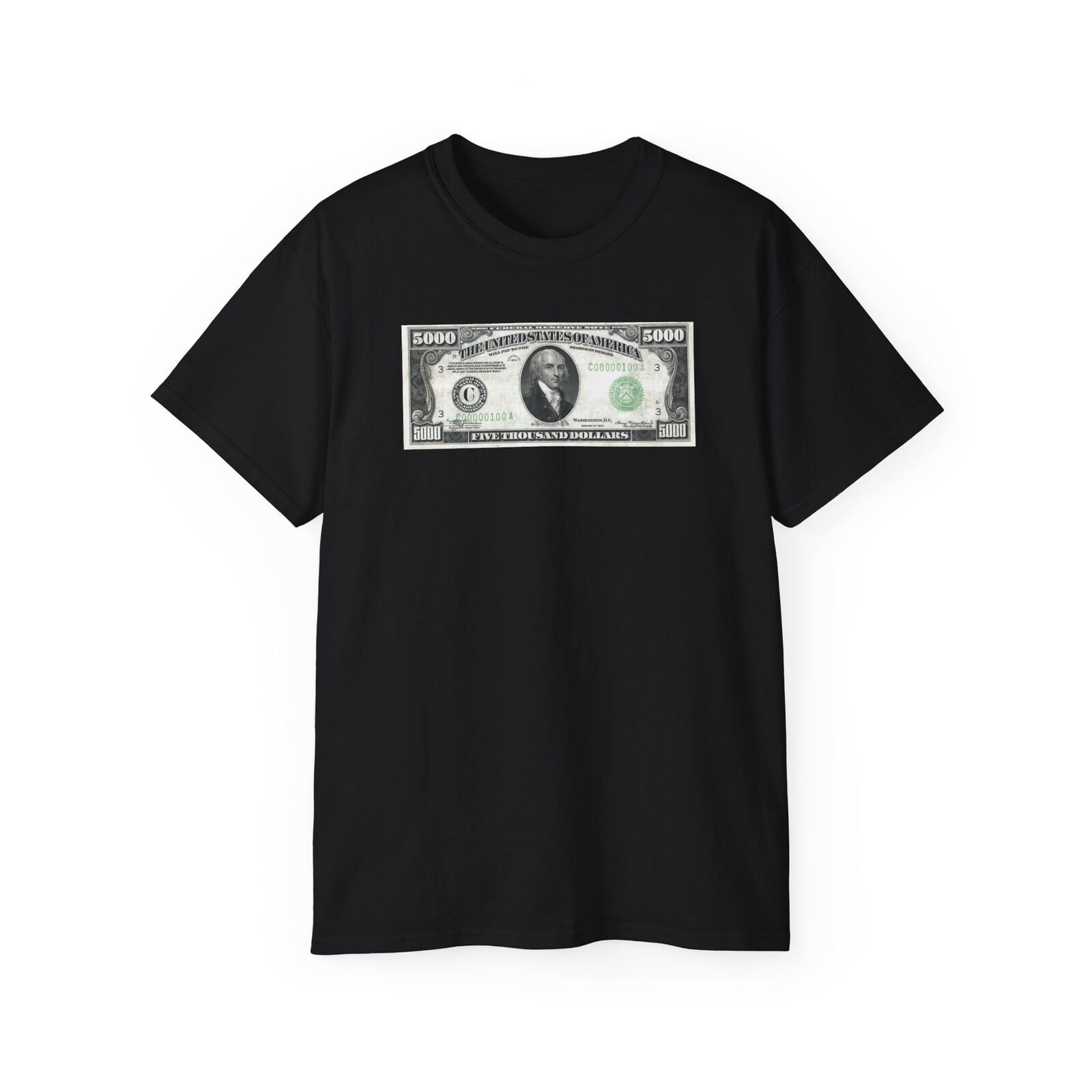 Us 5000 Dollar Bill Us 5000 Dollar Bill