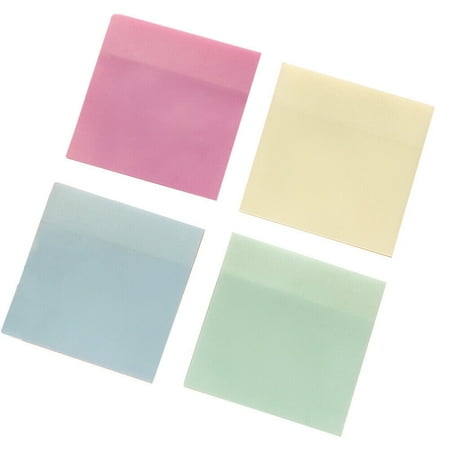 US 500Pc Transparent/ Holographic Assorted/Color Change Assorted Sticky Note Pad
