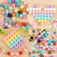 thumbnail image 2 of HHCFAST 270Pcs Lentil Silicone Beads, 12mm Silicone Lentil 2 of 9