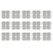 US 60-120 Pc Electrode Patch Self Sticky Muscle Stimulator Non-Irritating Design