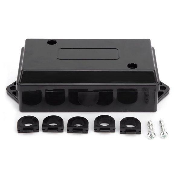 US 7 Way Trailer Wiring Junction Box Waterproof Wire Cord Junction Box