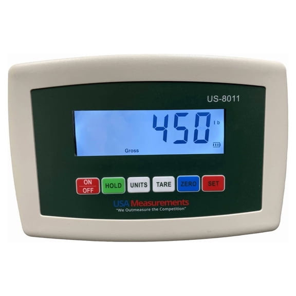 US-8011 Indicator with LCD Display (Dual Port)