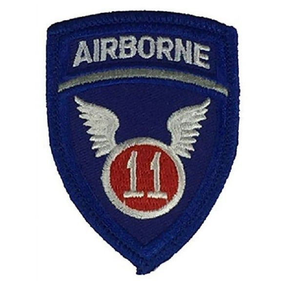 US ARMY 11TH AIRBORNE DIVISION UNIT Patch - Color - Veteran Owned Business.