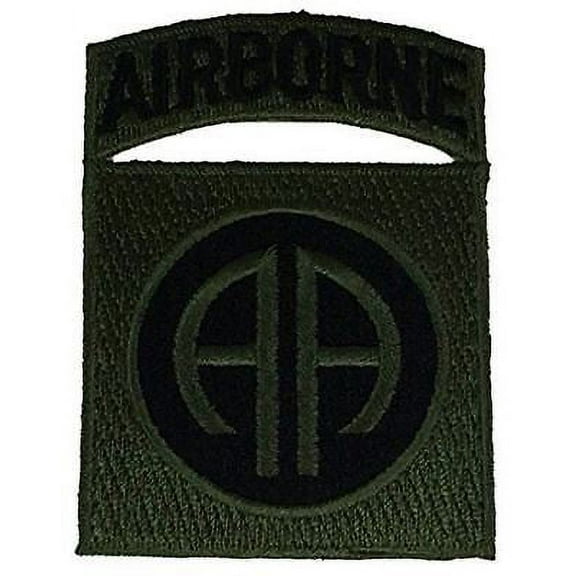 US ARMY 82ND AIRBORNE DIVISION ABD ABN DIV AA ALL AMERICAN PATCH PARATROOPER OD
