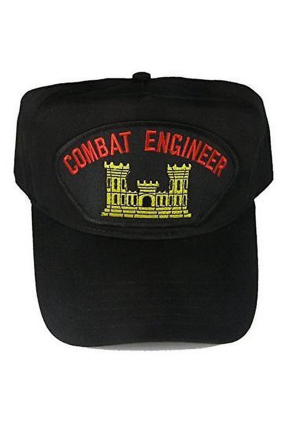 US ARMY COMBAT ENGINEER HAT CAP CASTLE BRANCH INSIGNIA VETERAN ESSAYONS 12B