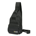 thumbnail image 1 of US ARMY DELTA High Performance Tactical Sling Bag Black, 1 of 9