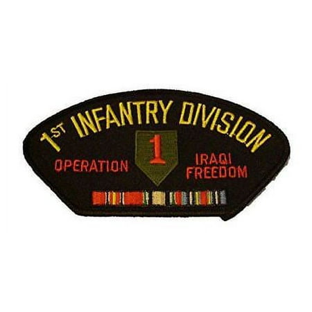US ARMY FIRST 1ST INFANTRY DIVISION ID OPERATION IRAQI FREEDOM PATCH OIF VETERAN