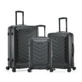 thumbnail image 1 of US ARMY FOX 3-Piece Luggage Set 20"/24"/28" Black, 1 of 10