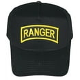 thumbnail image 1 of US ARMY RANGER TAB HAT CAP VETERAN SOLDIER LEAD THE WAY BLACK GOLD SPEC OPS, 1 of 1