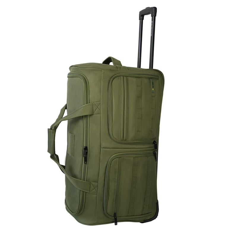 US ARMY ROMEO 28-inch Tactical Rolling Duffel Green - Walmart.com