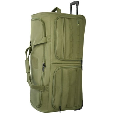 US ARMY ROMEO 36-inch XL Tactical Rolling Duffel Green