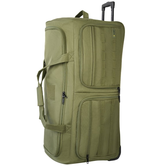 US ARMY ROMEO 36-inch XL Tactical Rolling Duffel Green