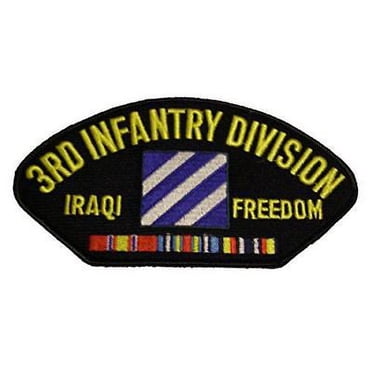 Operation Iraqi Freedom Patch - Veteran Tribute Embroidered Iron-On 4.25x4.5