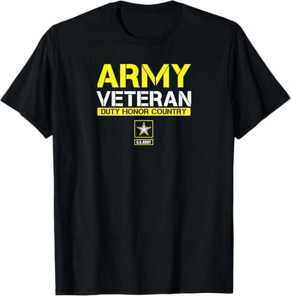 US ARMY VETERAN DUTY HONOR COUNTRY TShirt