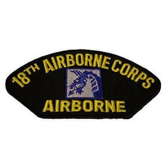 US ARMY XVIII 18TH AIRBORNE CORPS PATCH VETERAN SKY DRAGONS FORT BRAGG NC