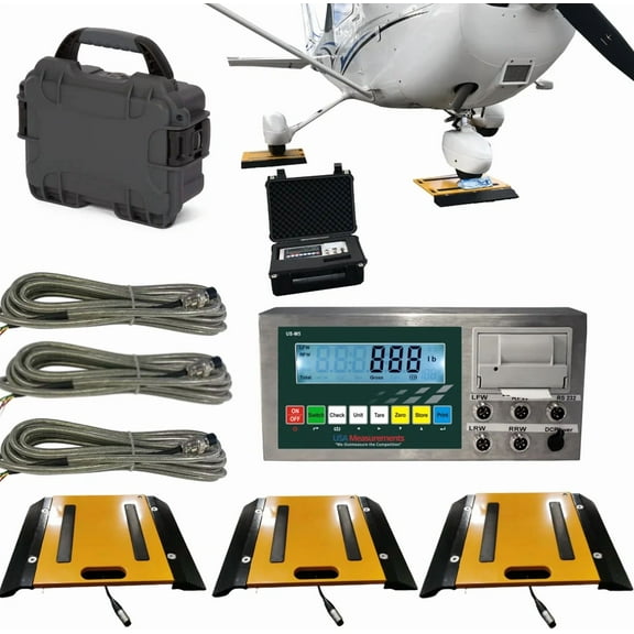 US-AW1214-20K "Air Weigh" Plane Scale (20,000 lb x 2 lb)
