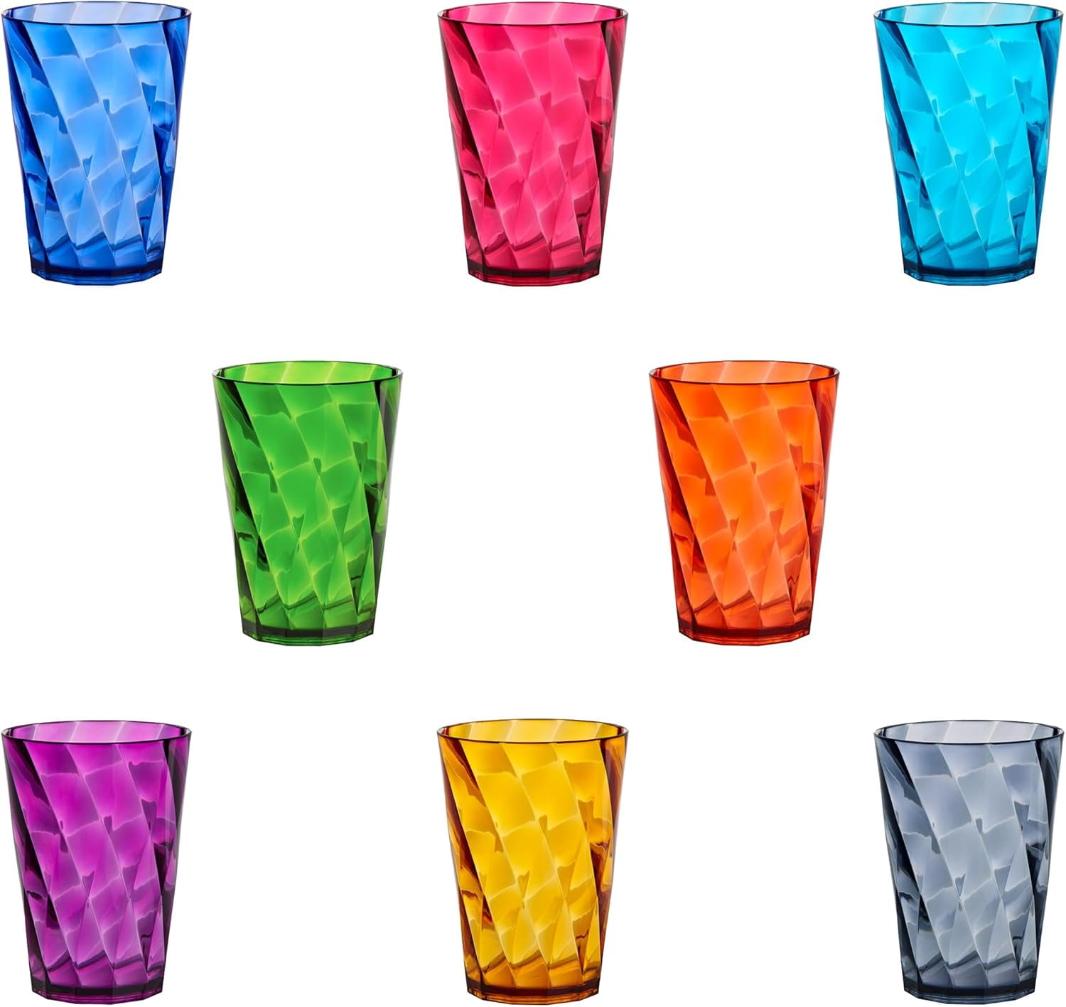 5 liter yellow glass tumblers Yellow Drinking Glasses, Amber Glass Water Tumblers, Vintage Glassware
