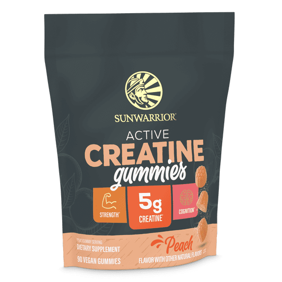 US Active Creatine Gummies (Peach) - 90ct pouch (30 srv)