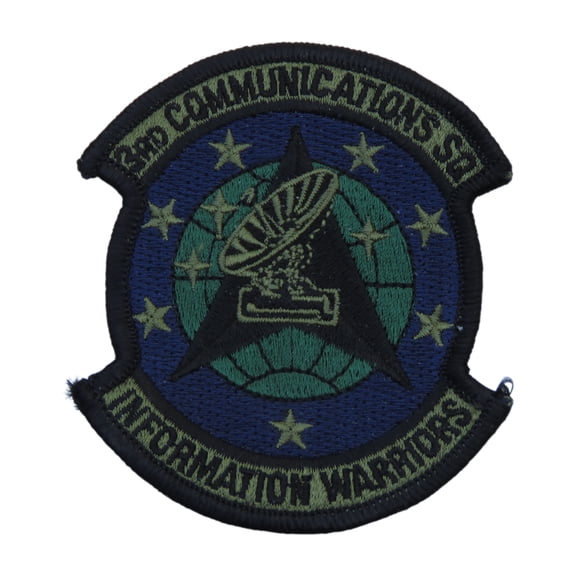 US Air Force 3rd Communications Squadron Black Patch