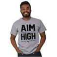 thumbnail image 1 of US Air Force Aim High USAF Logo Men's Graphic T Shirt Tees Brisco Brands S, 1 of 5