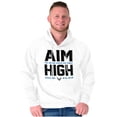 thumbnail image 1 of US Air Force Aim High USAF Logo Unisex Plus Size Hoodie Brisco Brands 4X, 1 of 5
