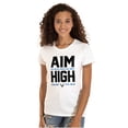 thumbnail image 1 of US Air Force Aim High USAF Logo Women's Plus Size Shirt Brisco Brands 2X, 1 of 5