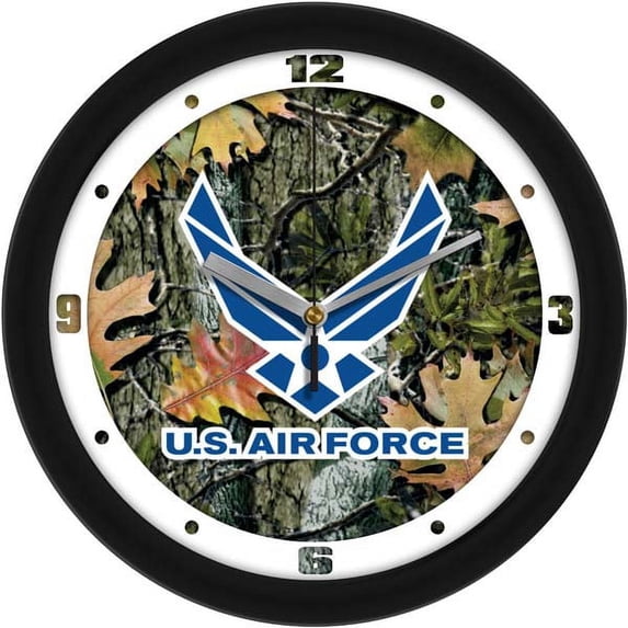 US Air Force Camo Wall Clock
