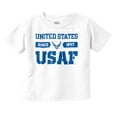 thumbnail image 1 of US Air Force Classic USAF Logo Toddler Boy Girl T Shirt Infant Toddler Brisco Brands 12M, 1 of 6