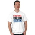 thumbnail image 1 of US Air Force Courage Honor Strength Men's Graphic T Shirt Tees Brisco Brands S, 1 of 6