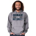 thumbnail image 1 of US Air Force Courage Integrity Unisex Plus Size Hoodie Brisco Brands 4X, 1 of 5