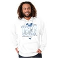 thumbnail image 1 of US Air Force Excellence Bald Eagle Unisex Plus Fleece Graphic Hoodie Brisco Brands 4X, 1 of 5