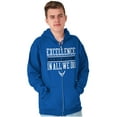 thumbnail image 1 of US Air Force Excellence in All We Do Zip Up Hoodie Men's Women's Brisco Brands M, 1 of 6