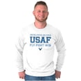 thumbnail image 1 of US Air Force Fly Fight Win Athletic Long Sleeve TShirt Men Women Brisco Brands M, 1 of 6