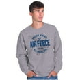 thumbnail image 1 of US Air Force Fly Fight Win Eagle Sweatshirt for Men or Women Brisco Brands S, 1 of 6