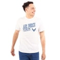 thumbnail image 1 of US Air Force Fly Fight Win Est 1947 Men's Graphic T Shirt Tees Brisco Brands X, 1 of 5