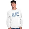thumbnail image 1 of US Air Force Fly Fight Win Est 1947 Unisex Plus Size Long Sleeve Shirt Brisco Brands 3X, 1 of 5