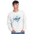 thumbnail image 1 of US Air Force Fly Fight Win Logo Sweatshirt for Men or Women Brisco Brands X, 1 of 6