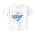 thumbnail image 1 of US Air Force Fly Fight Win Logo Toddler Boy Girl T Shirt Infant Toddler Brisco Brands 24M, 1 of 6