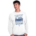 thumbnail image 1 of US Air Force Fly Fight Win Slogan Long Sleeve TShirt Men Women Brisco Brands S, 1 of 6