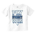 thumbnail image 1 of US Air Force Fly Fight Win Slogan Toddler Boy Girl T Shirt Infant Toddler Brisco Brands 18M, 1 of 6