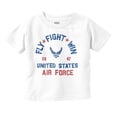 thumbnail image 1 of US Air Force Fly Fight Win Vintage Toddler Boy Girl T Shirt Infant Toddler Brisco Brands 12M, 1 of 6