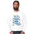 thumbnail image 1 of US Air Force Fly Fight Wind Pride Unisex Plus Size Sweatshirt Brisco Brands 2X, 1 of 5