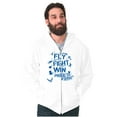 thumbnail image 1 of US Air Force Fly Fight Wind Pride Zip Up Hoodie Men's Women's Brisco Brands L, 1 of 6