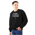thumbnail image 1 of US Air Force Hero Airman Brother Sweatshirt for Men or Women Brisco Brands S, 1 of 6